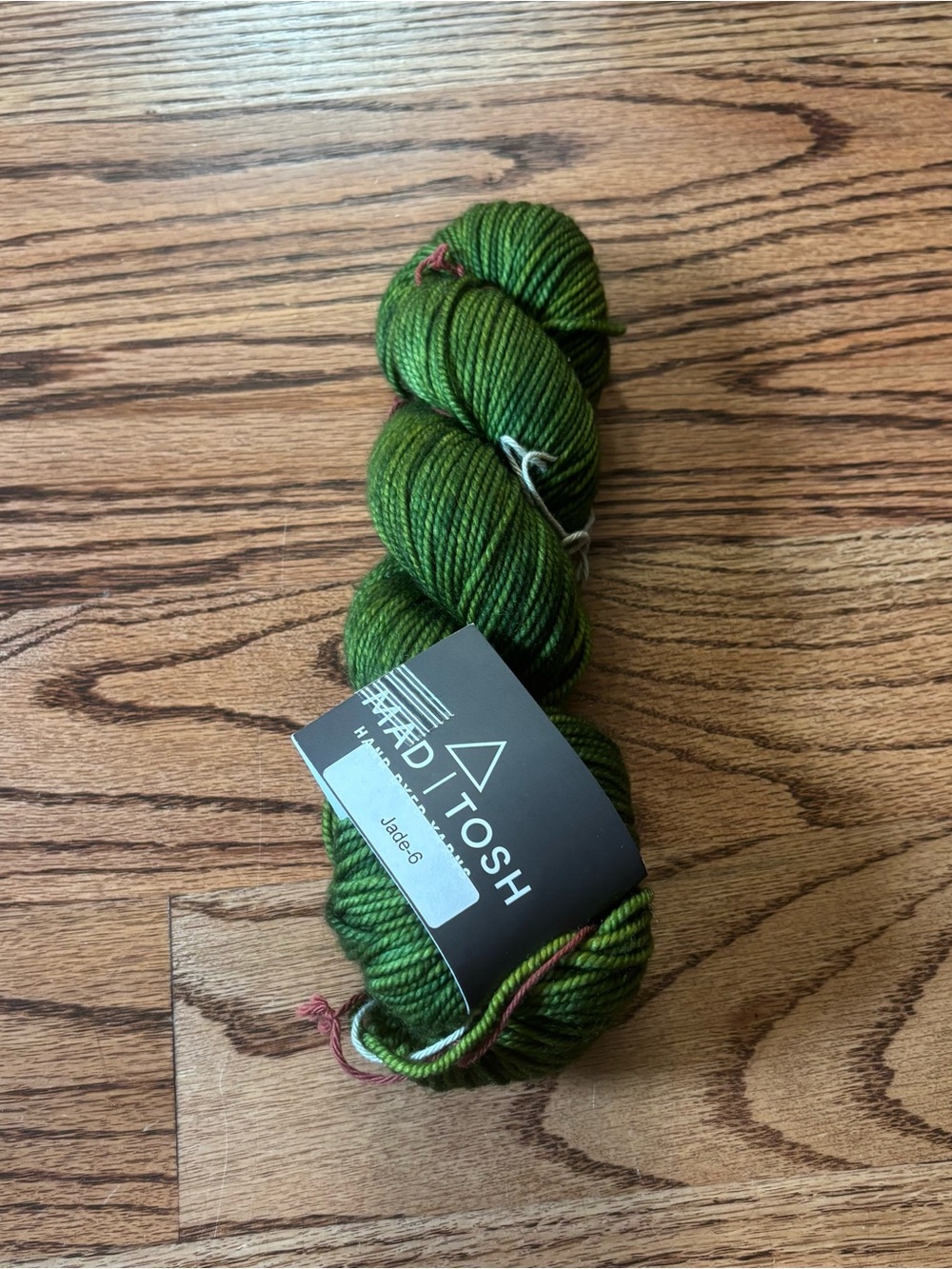 Madelinetosh Yarn Tosh Chunky Tonal Jewel Green Jade 100% Merino Wool Knitting